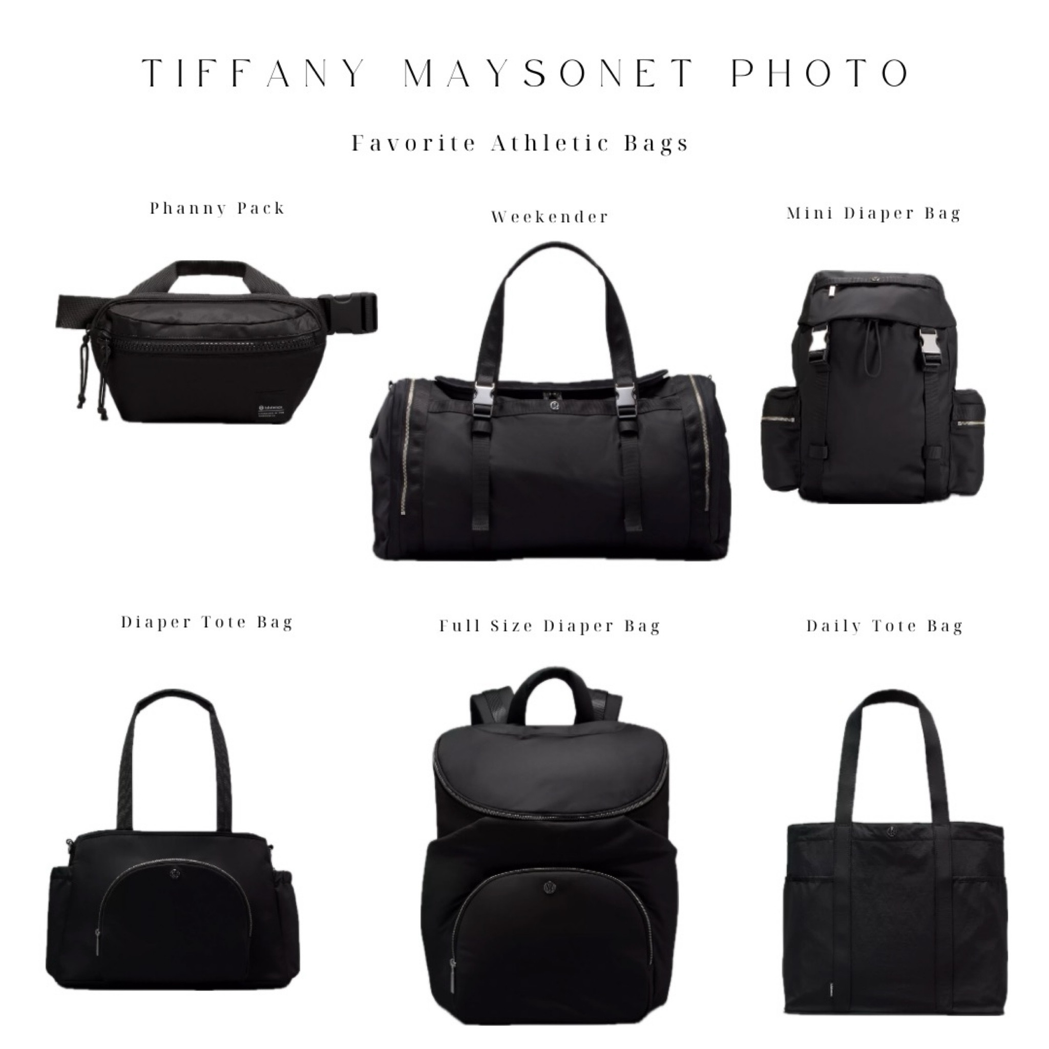 Favorite weekend bags from lululemon 

#LTKbaby #LTKkids