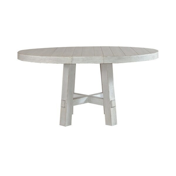 Modern Farmhouse Flea Market White Round Dining Table | Bed Bath & Beyond