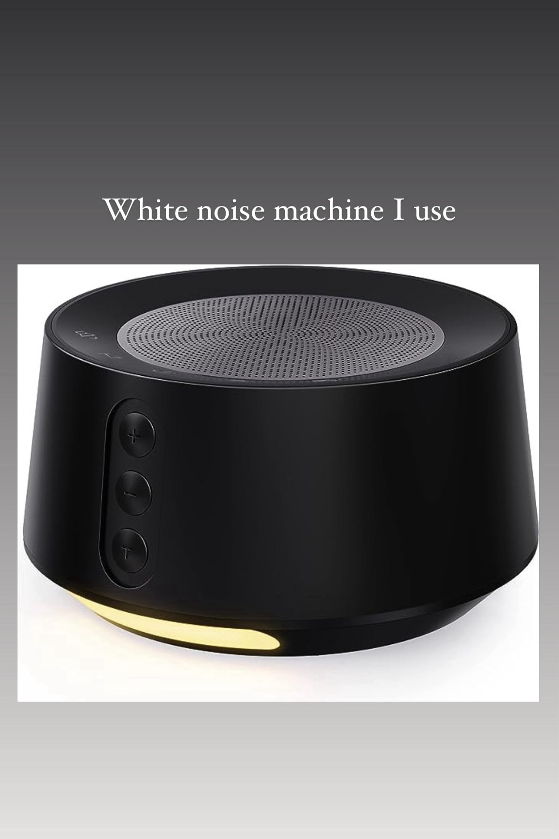 White noise machine I use 

#LTKFindsUnder50 #LTKFindsUnder100