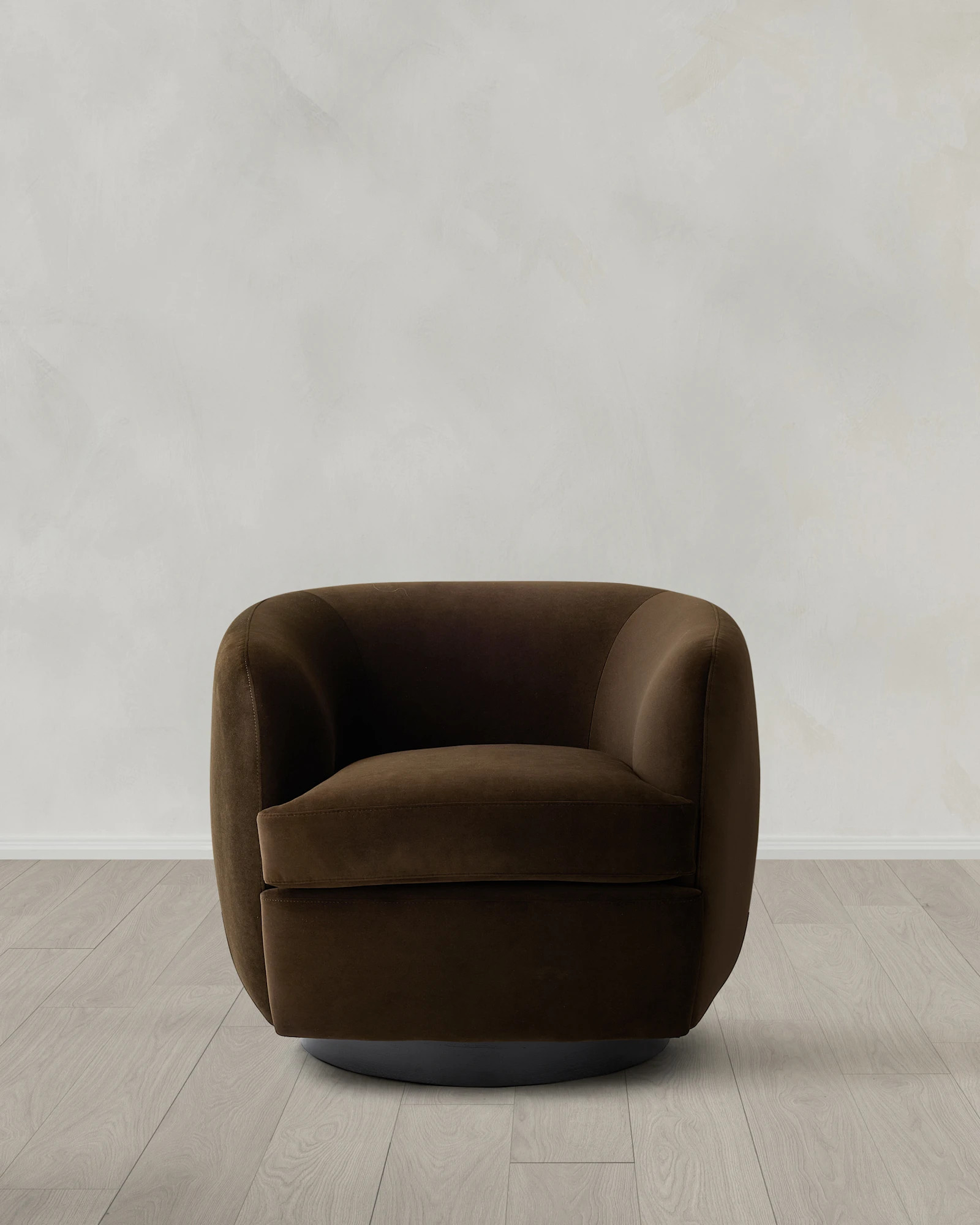 Performance Velvet Swivel Chair | Quince