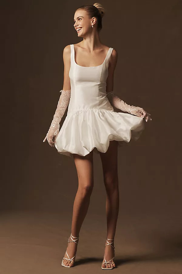 Hutch Drop-Waist Mini Dress | Anthropologie (US)