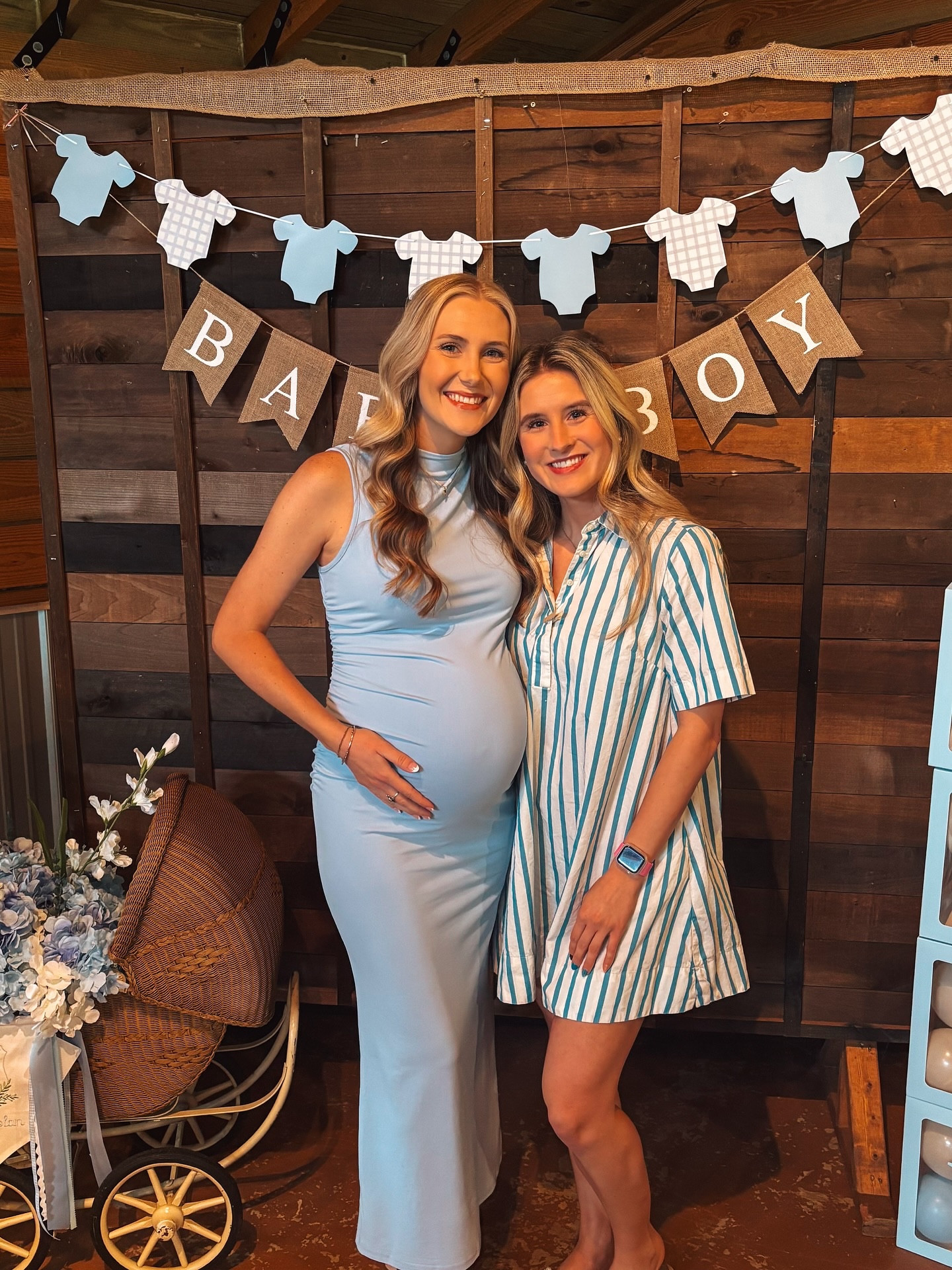 such a sweet shower for my mal mal and baby brooks🩵