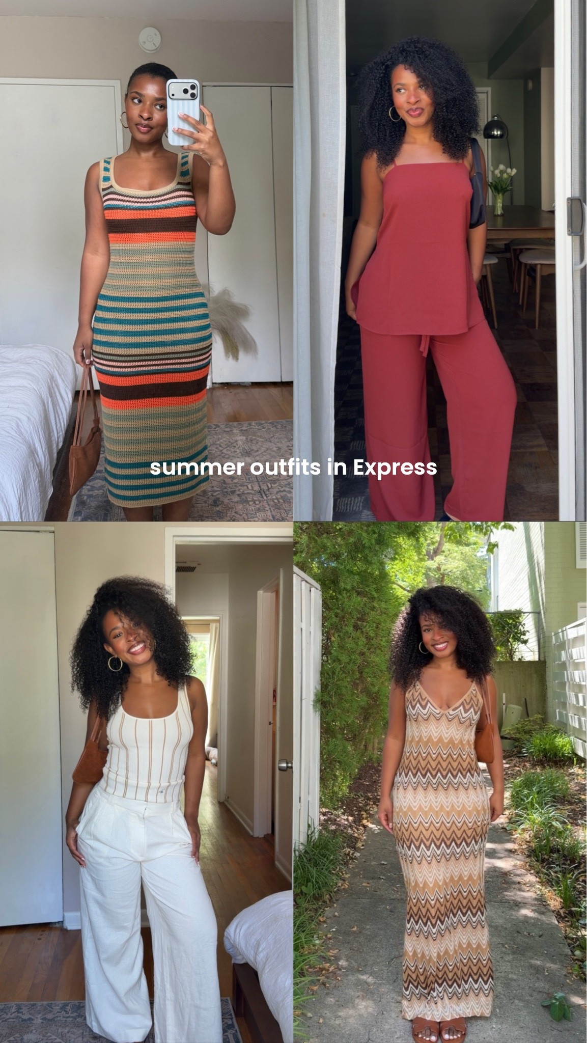Summer outfits on repeat ☀️✨ Which look is your favorite?

@Express  #DressToExpress #ExpressPartner @shop.ltk #liketkit https://liketk.it/6g8q6
