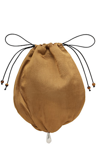 Brown Teardrop Pouch | SSENSE