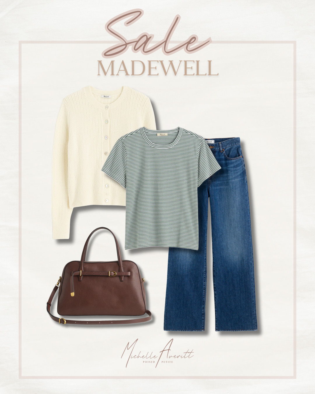 Easy outfits that still look intentional? Always a yes. These Madewell sale pieces mix + match effortlessly so you can get dressed quick and feel put-together.

petite fashion, petite style, fashion over 40, sale finds 

 #LTKOver40 #LTKSaleAlert #LTKPetite