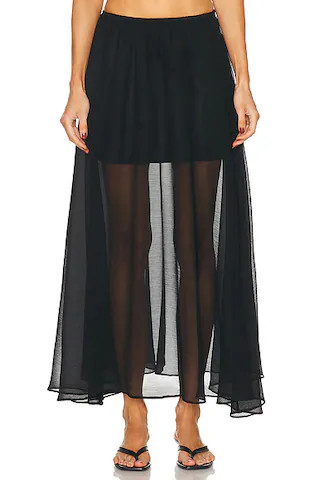 Japanese Yoryu Chiffon Skirt | FWRD 