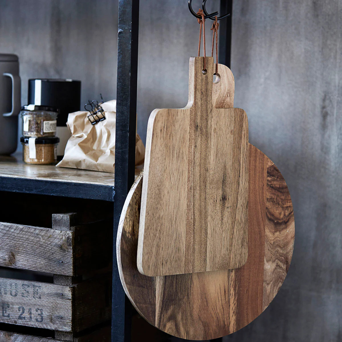 Walnut Rectangle Cutting Board | Cottage and Key