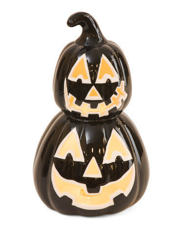 Led Ceramic Stacked Pumpkins | TJ Maxx
