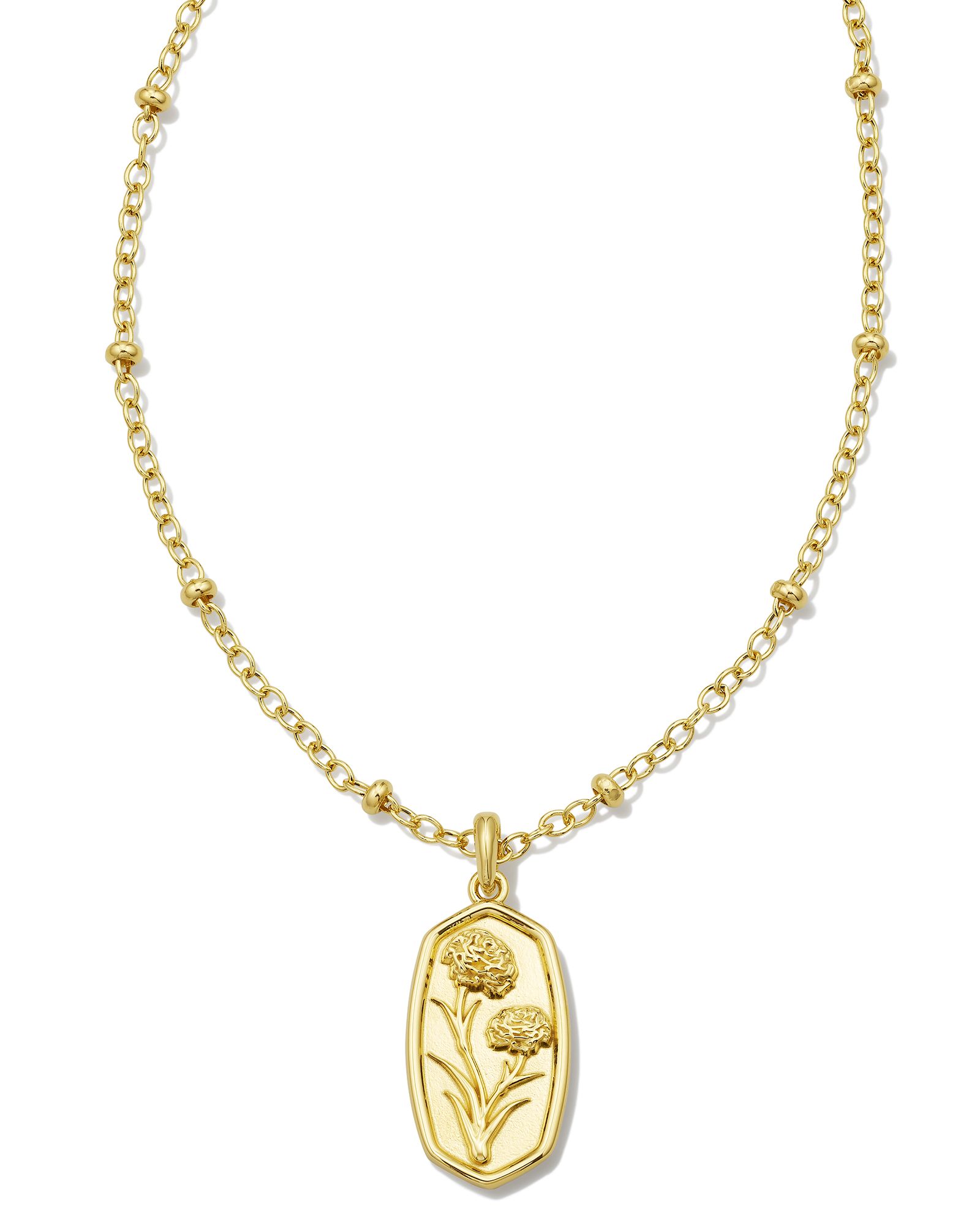 Bryleigh Charm Necklace in 18k Gold Vermeil | Kendra Scott | Kendra Scott