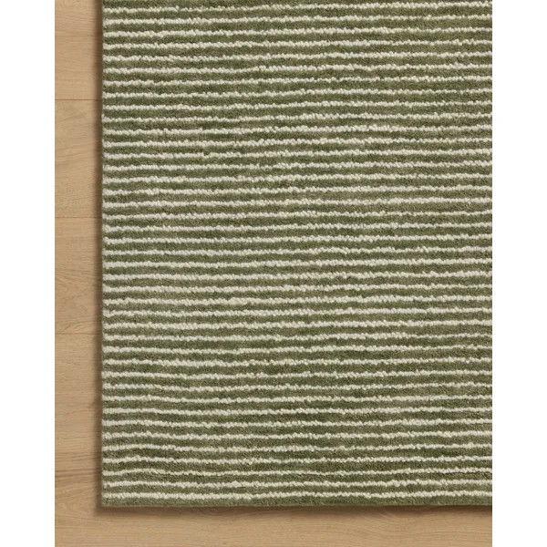 Ebern Designs Malpass Olive / Ivory Area Rug | Wayfair North America