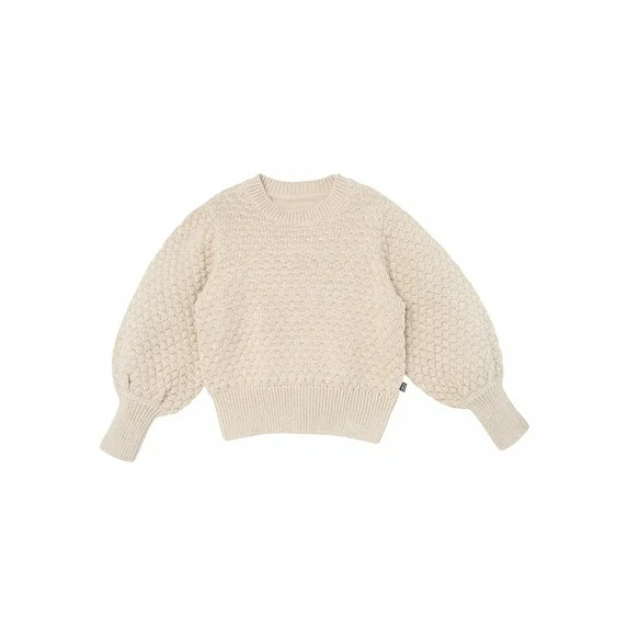 Modern Moments by Gerber Toddler Girl Puff Sleeve Sweater, Sizes 12M-5T - Walmart.com | Walmart (US)