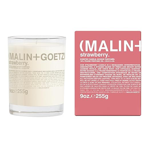 MALIN+GOETZ 9oz Scented Candle | Hand-Poured Soy Wax with Unique Fragrance Blends | Clean-Burning... | Amazon (US)