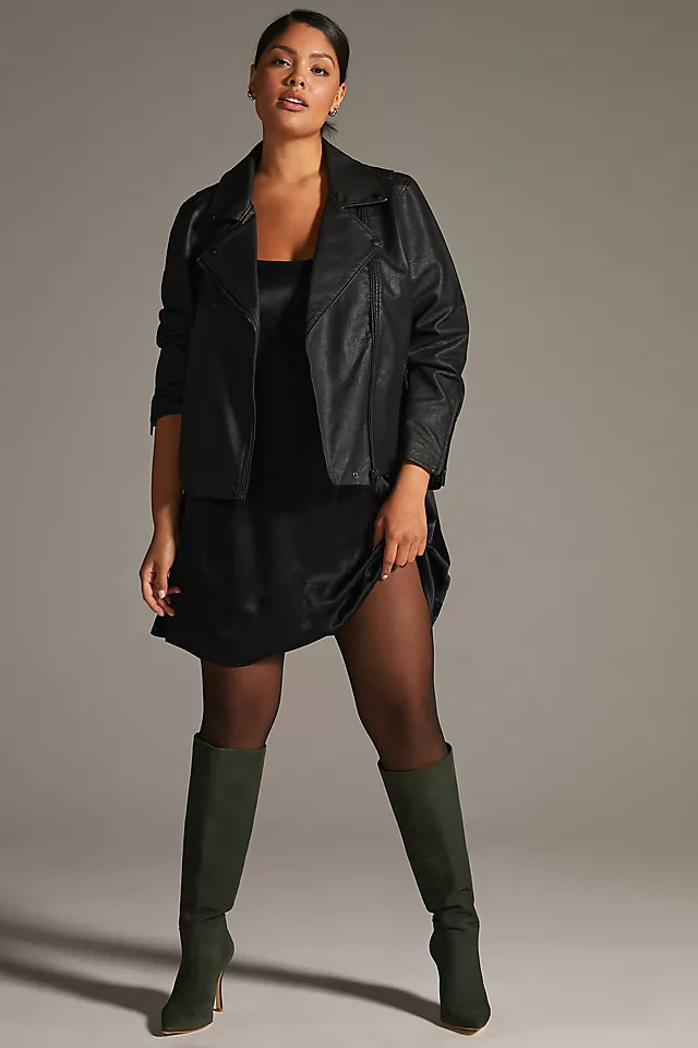 BLANKNYC Faux Leather Moto Jacket | Anthropologie (US)