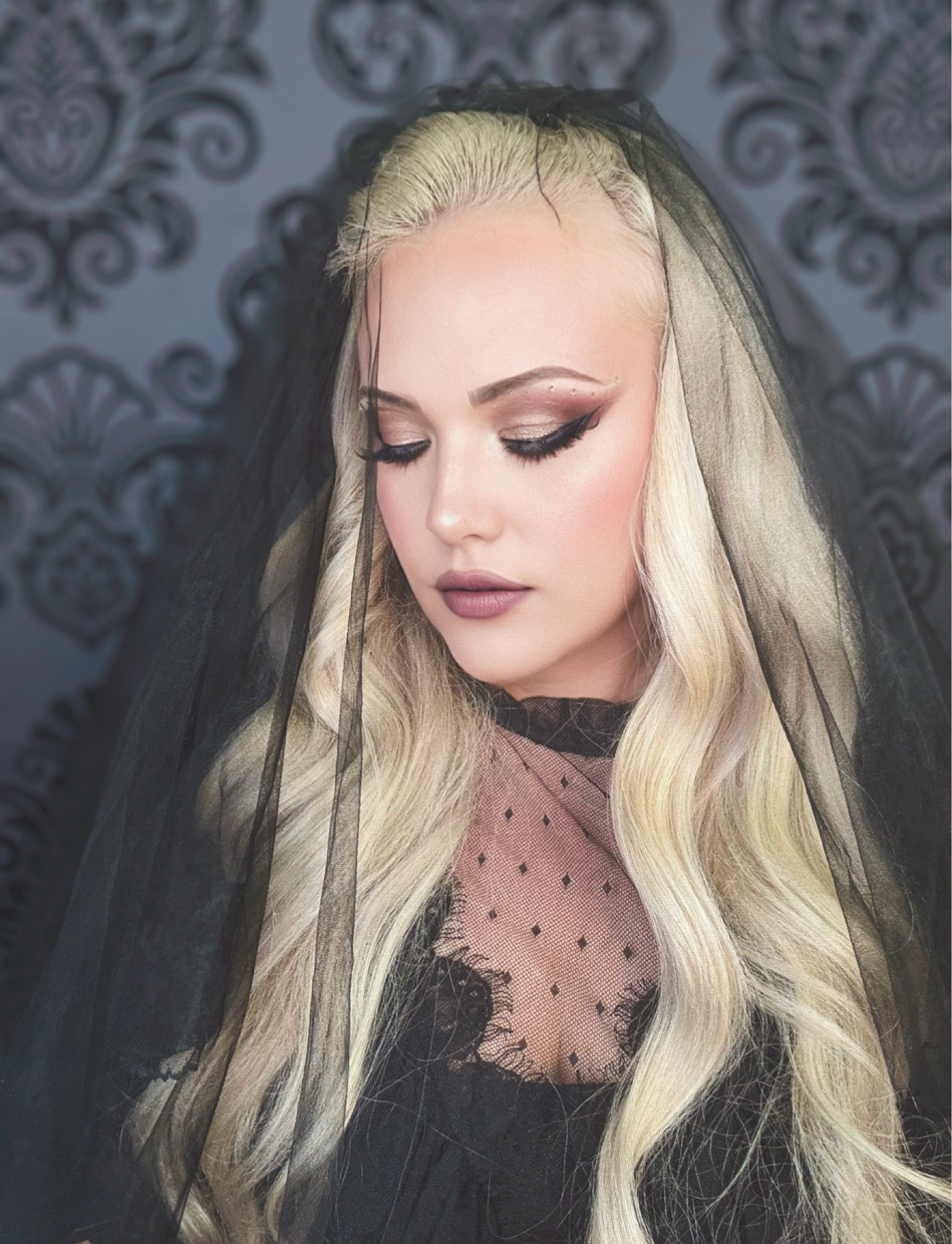 Most of the gothic wedding looks I do are pieces from Amazon. People ask me all the time. You can alter things so easily to your style on a budget. Eye rhinestones are also Amazon. 

#LTKHoliday #LTKCyberWeek #LTKGiftGuide
