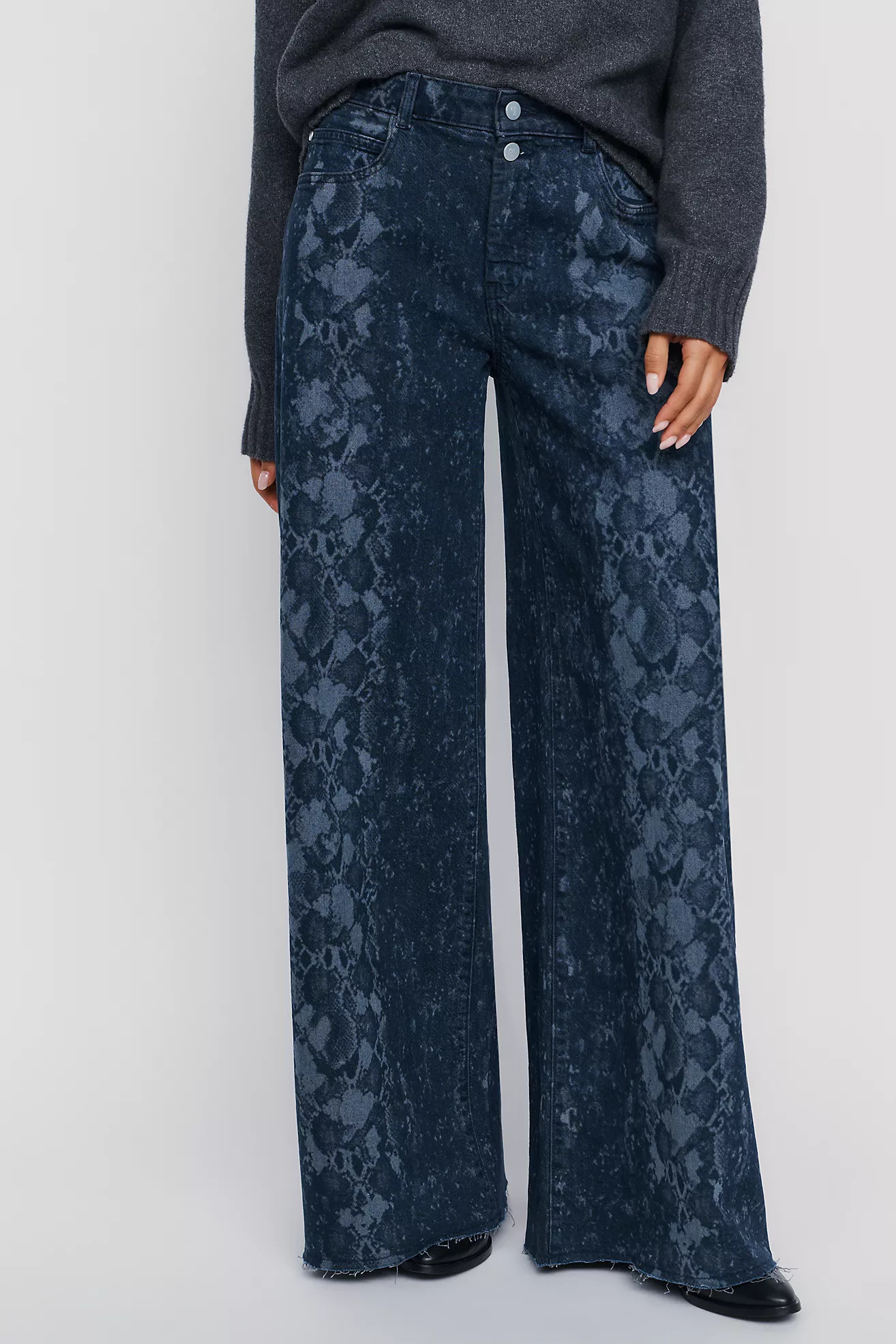 Lyra High Rise Wide Leg Jeans | Anthropologie (US)