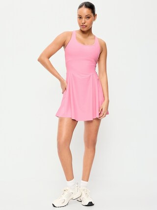PowerSoft Fit & Flare Athletic Dress | Old Navy (US)