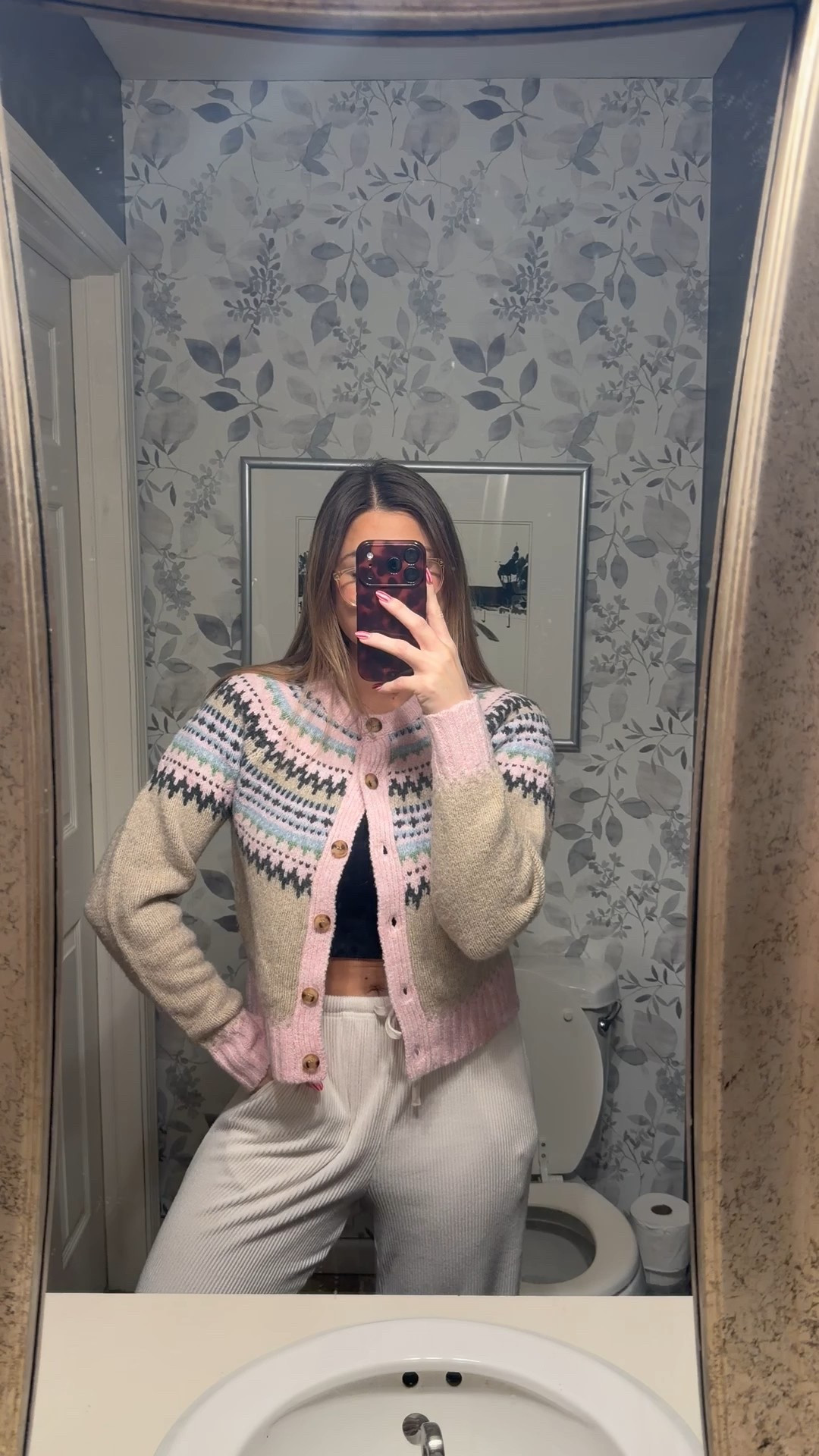 yesterdays outfit of the day! cardigan is perfect for the winter. fits true to size! code NATALIEB35 works for 35% off! 

#LTKootd #LTKHoliday #LTKFindsUnder50