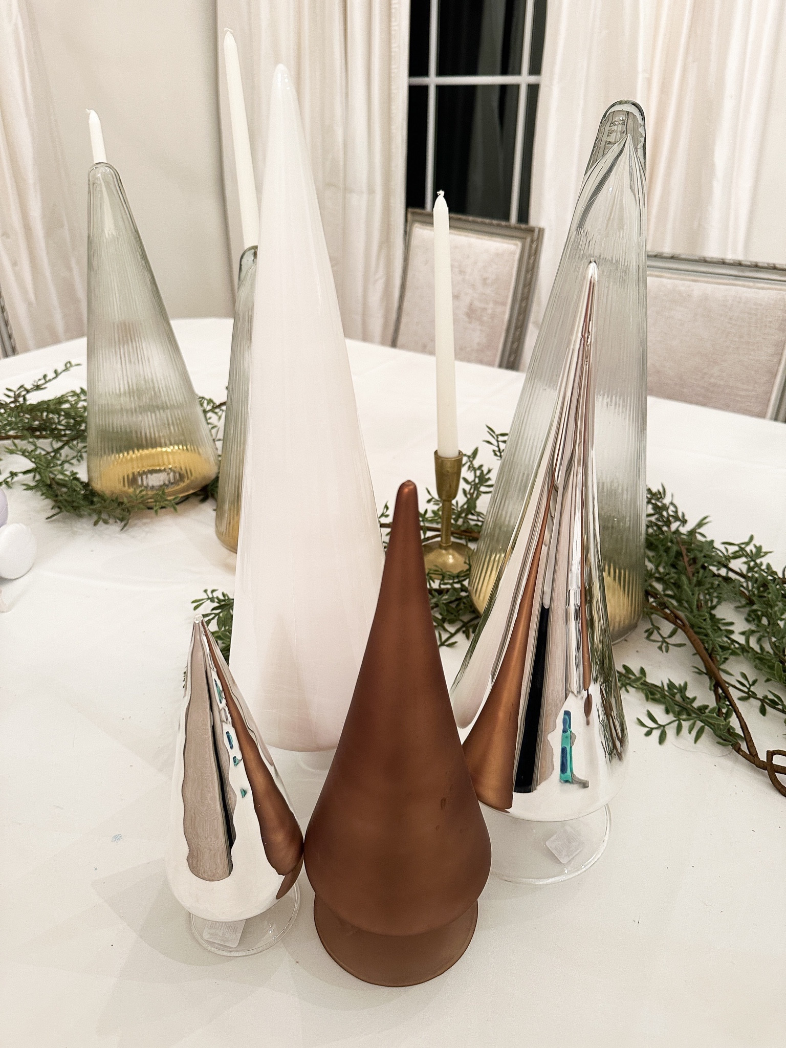 These mini modern trees are so perfect holiday decor!🎄
I love the contrast of different materials and love the look it adds to my dining room table! 🍽️
Not to mention they are on sale for Black Friday!🖤

#LTKSeasonal #LTKHoliday #LTKhome