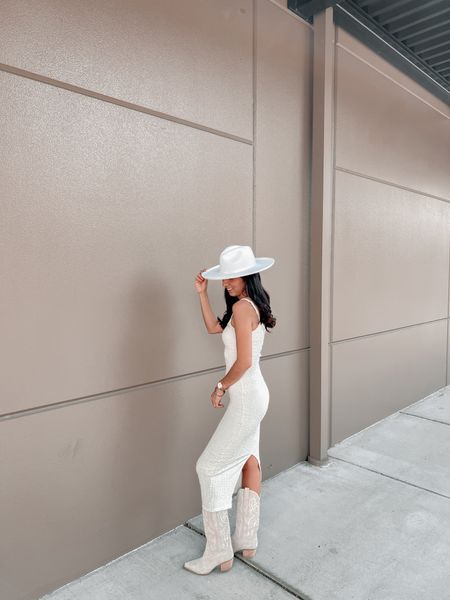 boots & dresses all summer long 🤠 

my entire outfit is linked in my bio or you can shop it over on my LTK page— 

#LTKstyletip #LTKSeasonal