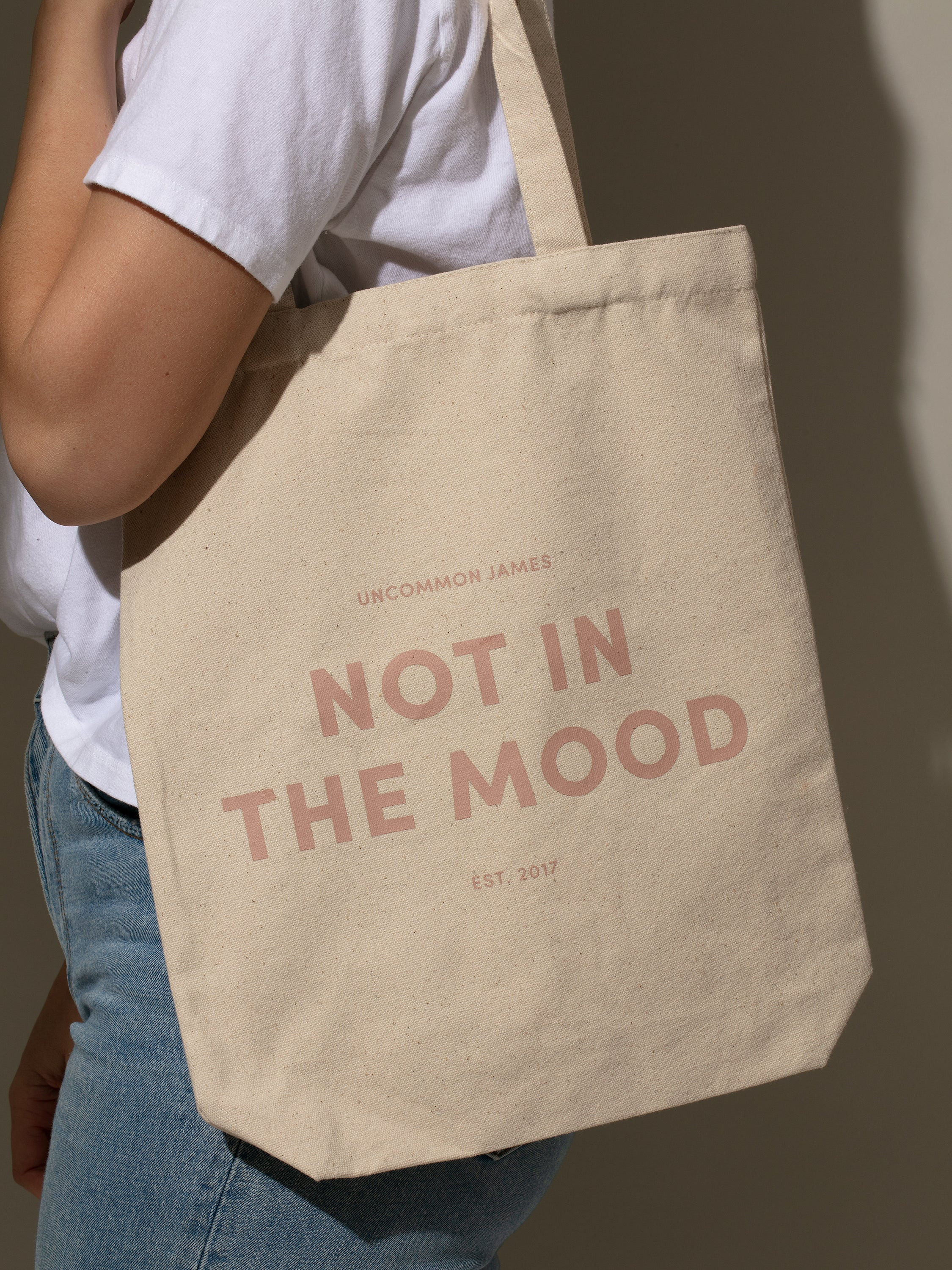 Not In The Mood Canvas Tote Bag | Accessories | Uncommon Lifestyle | Uncommon James