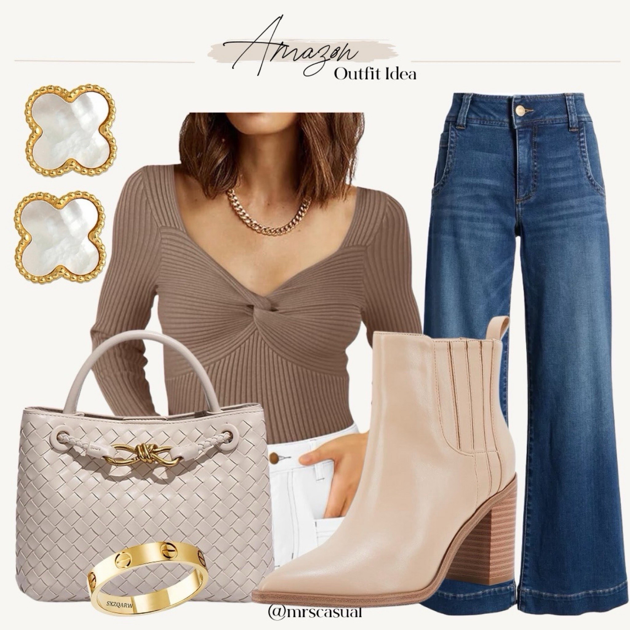 This Amazon top is SO flattering and looks way more expensive than it is 🔗⬇️

#LTKOver40 #LTKootd #LTKmomlife