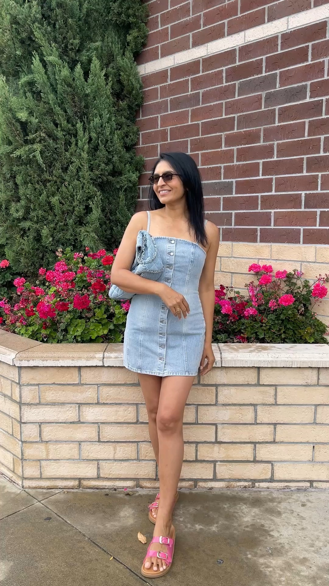 Denim with a hint of pink! 

#LTKootd #LTKMothersDay #LTKgrwm