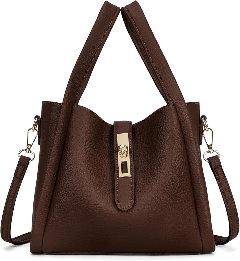 Bucket Bag for Women,Trendy Bucket Crossbody Bag Small Vintage Elegant Tote Bag Women's Shoulder ... | Amazon (US)