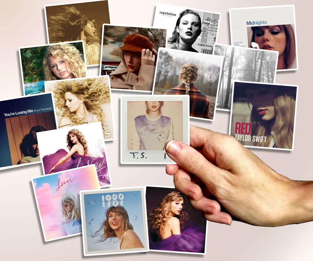Taylor Album Stickers 2x2 2.5x2.5 3x3 Individual or Full - Etsy | Etsy (US)