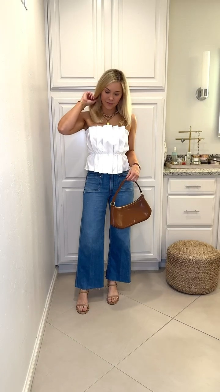 How cute is this Amazon top! 
Paige jeans

#LTKdayinmylife #LTKootd #LTKSeasonal