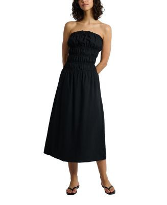 Onia Air Linen Smocked Maxi Dress | Bloomingdale's Women Dresses | Bloomingdale's (AU)