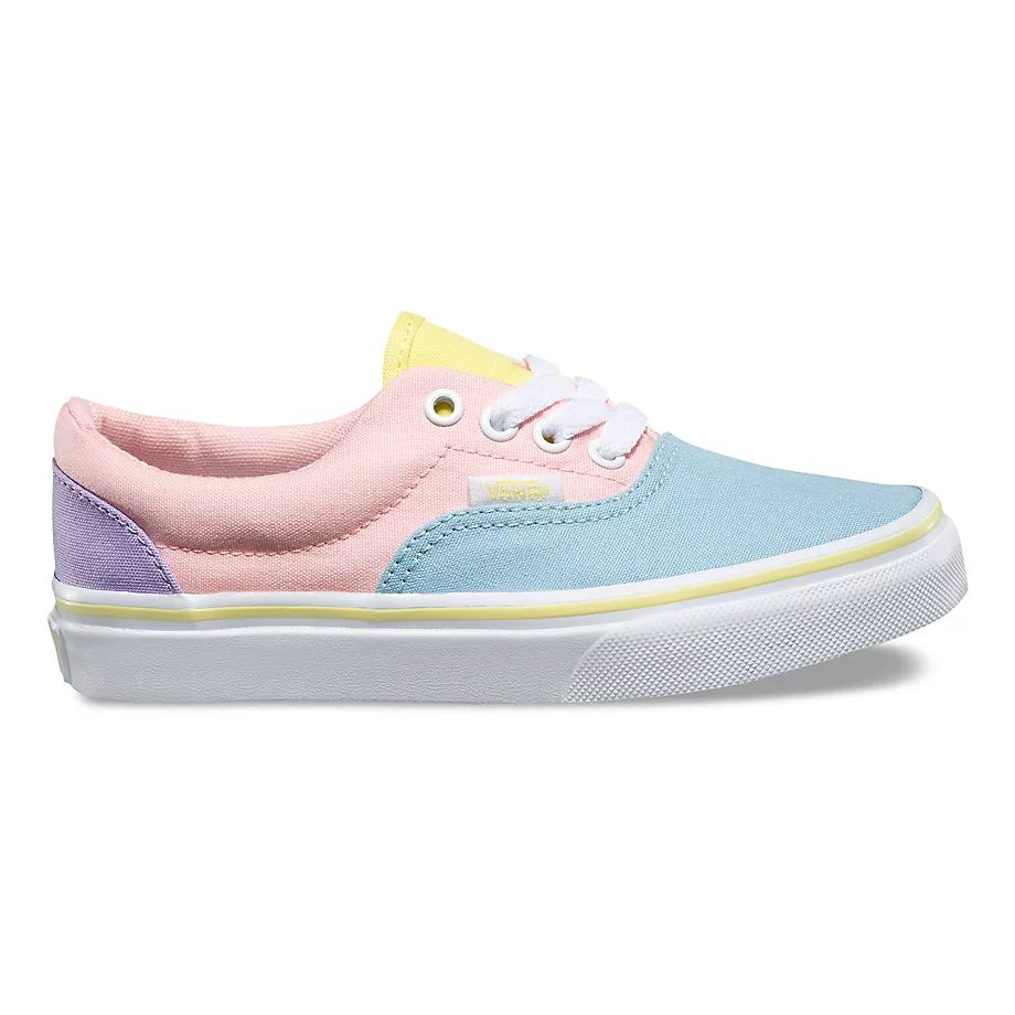 VANS Kids Pastel Tone Era Shoes ((pastel Tones) Multi/true White) Kids Pink | Vans (UK)