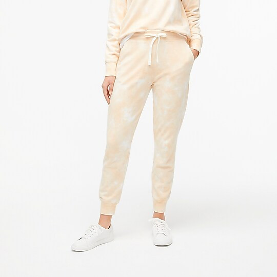 Marble tie-dyed jogger pant | J.Crew Factory