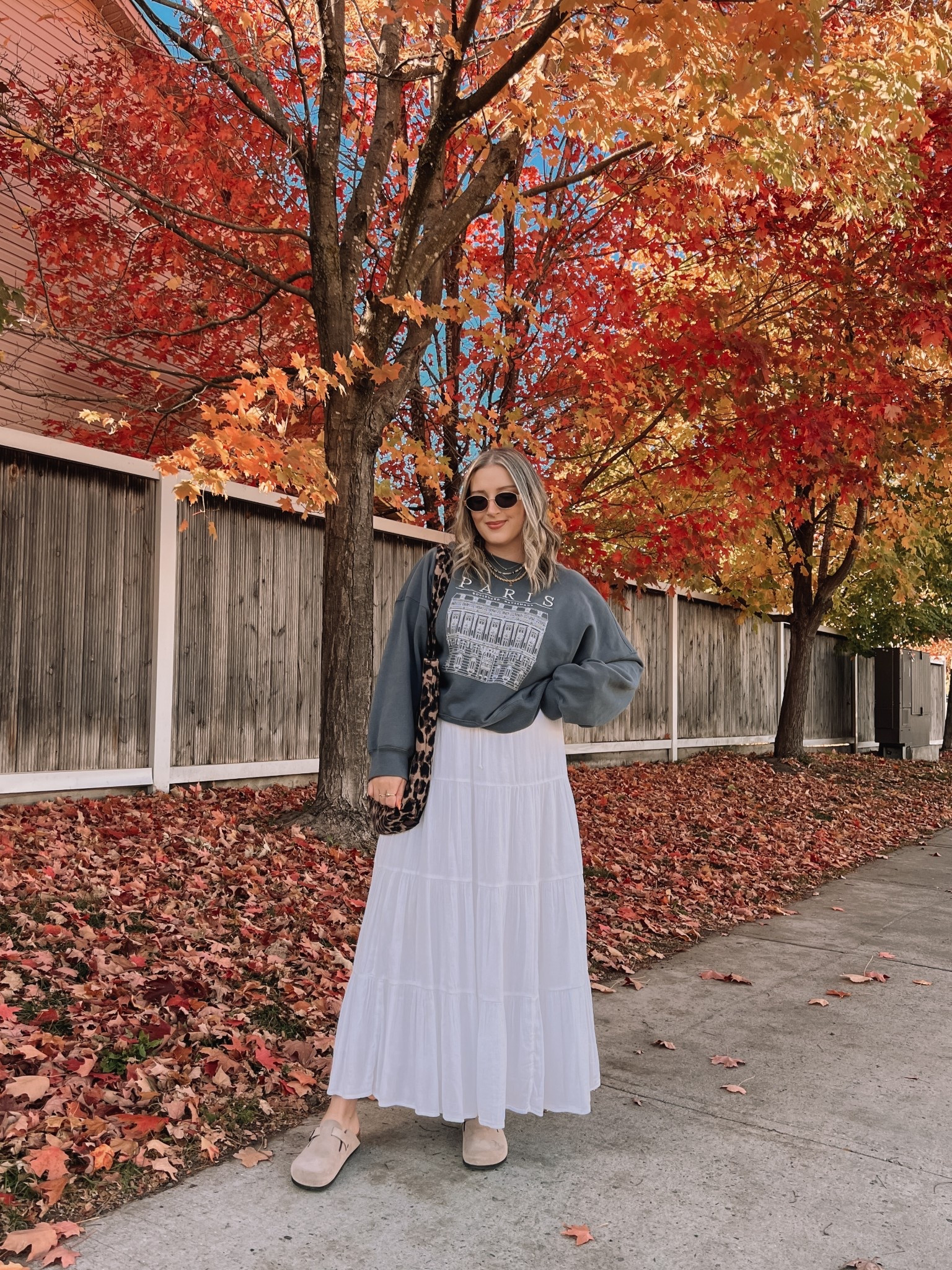 Casual fall outfit! Linked similar white maxi skirt & graphic sweatshirts. Leopard print bag is an Amazon find!


#LTKfall #LTKstyletip #LTKmidsize