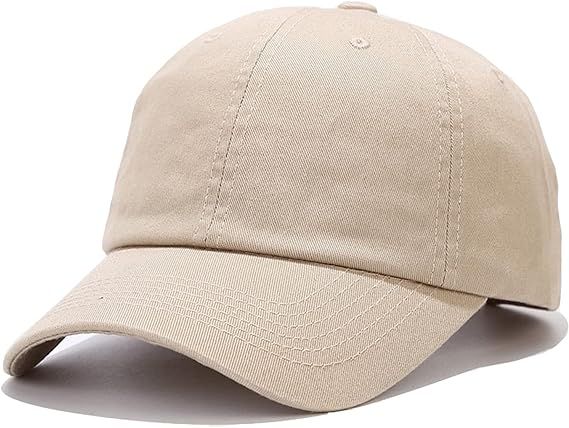 NPJY Baseball Cap Golf Dad Hat Adjustable Original Classic Low Profile Cotton Hat Unconstructed P... | Amazon (US)