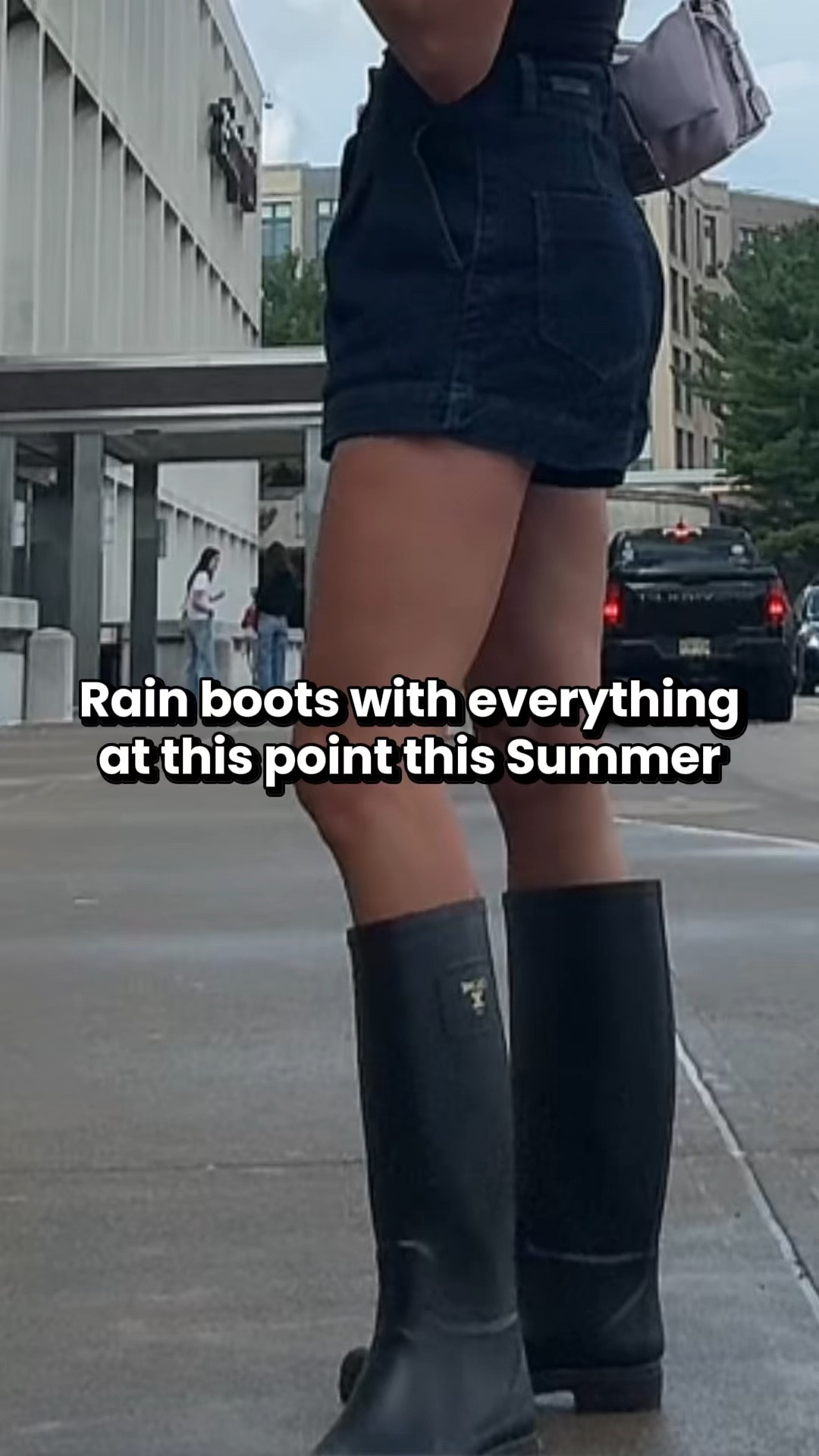 Rain boots are this summers shoe of choice