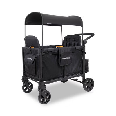 WONDERFOLD W4 Elite Pro Wagon Stroller - Jet Black | Target