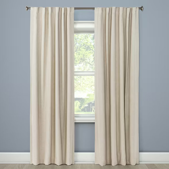 Aruba Linen Blackout Curtain Panel - Threshold™ | Target