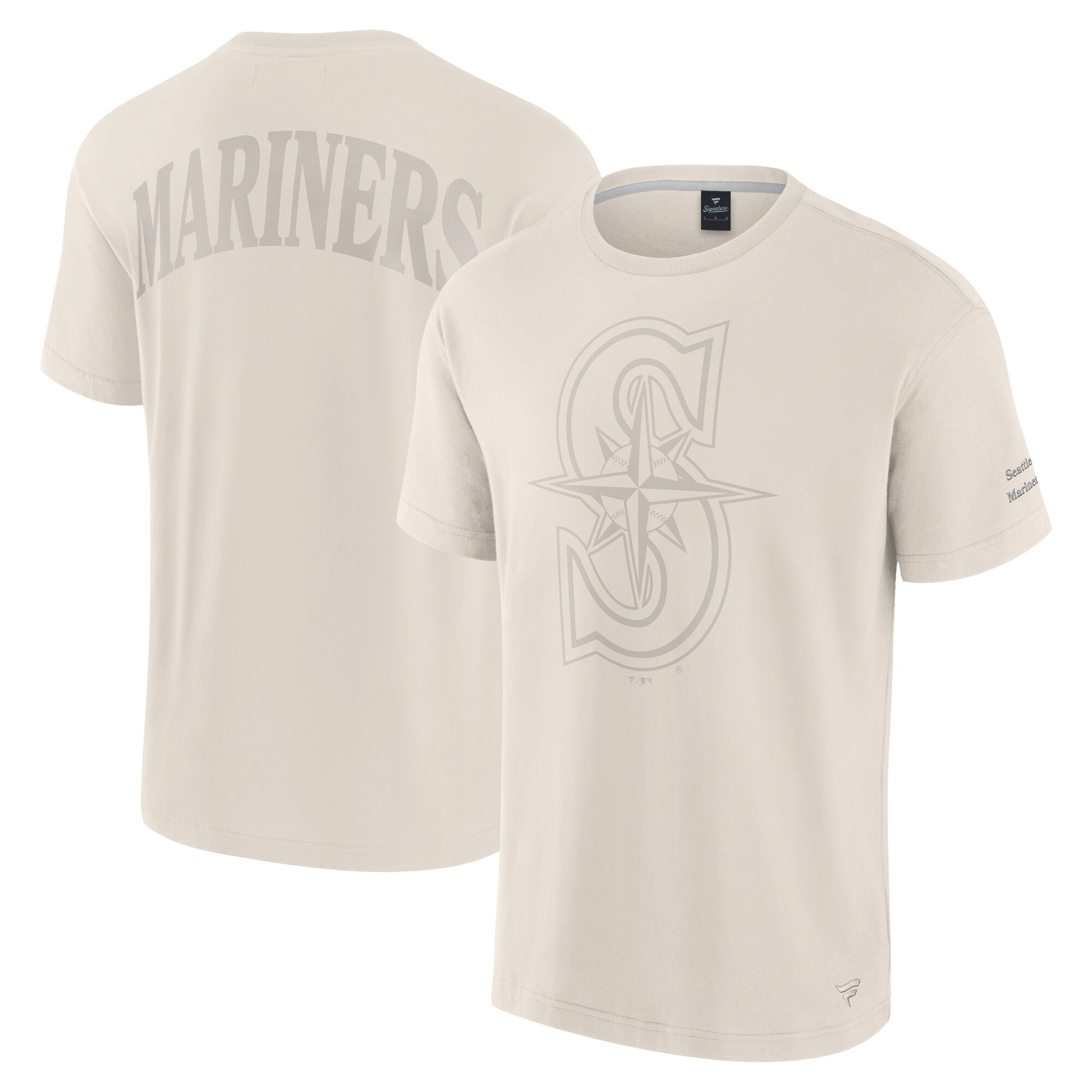 Men's Seattle Mariners Fanatics Cream Elements Iconic T-Shirt | MLB Shop
