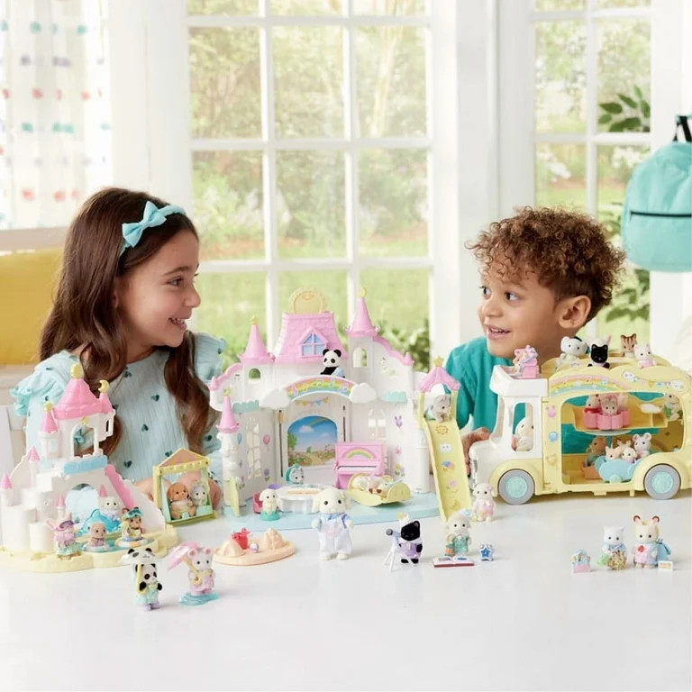 Calico Critters Nursery Sandbox & Pool, Dollhouse Playset with Figure and Accessories | Walmart (US)