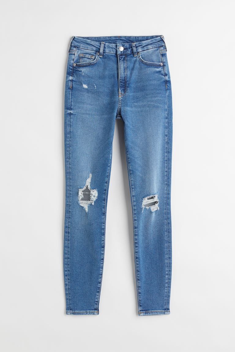 Embrace High Ankle Jeans Blue Jeans Outfit Pants Spring Pants Spring Outfits Pastel | H&M (US + CA)