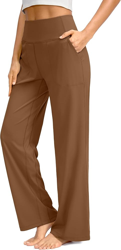 Soothfeel High Waist Wide Leg Pants | Amazon (US)