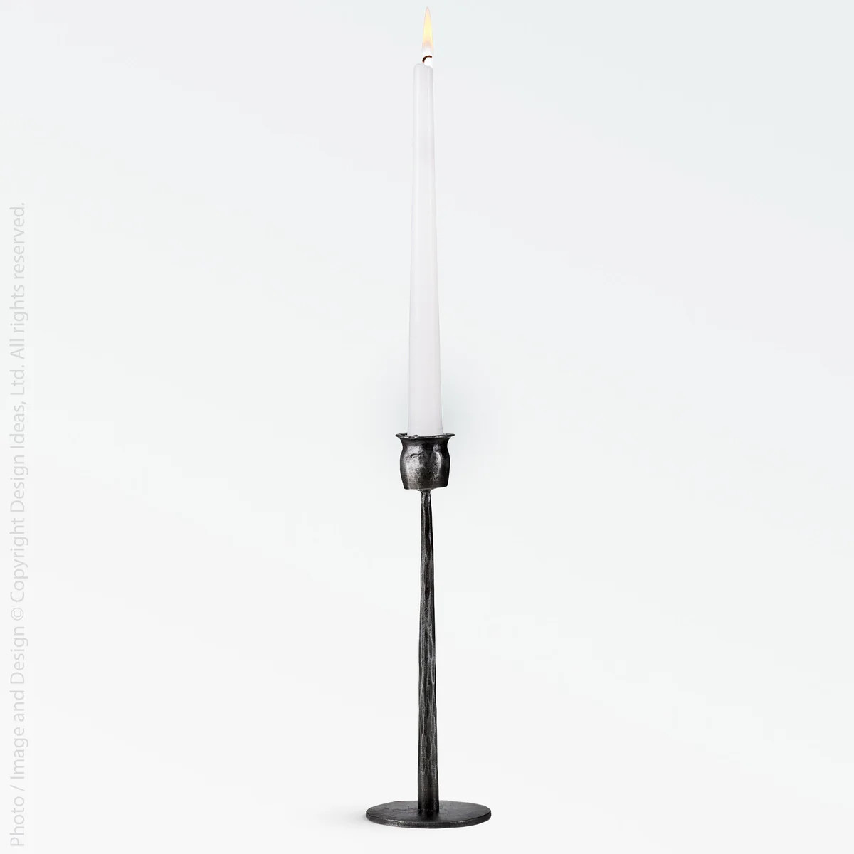 Jasper™ Iron Taper Candle Holder (9.8 Inch) | Texxture Home