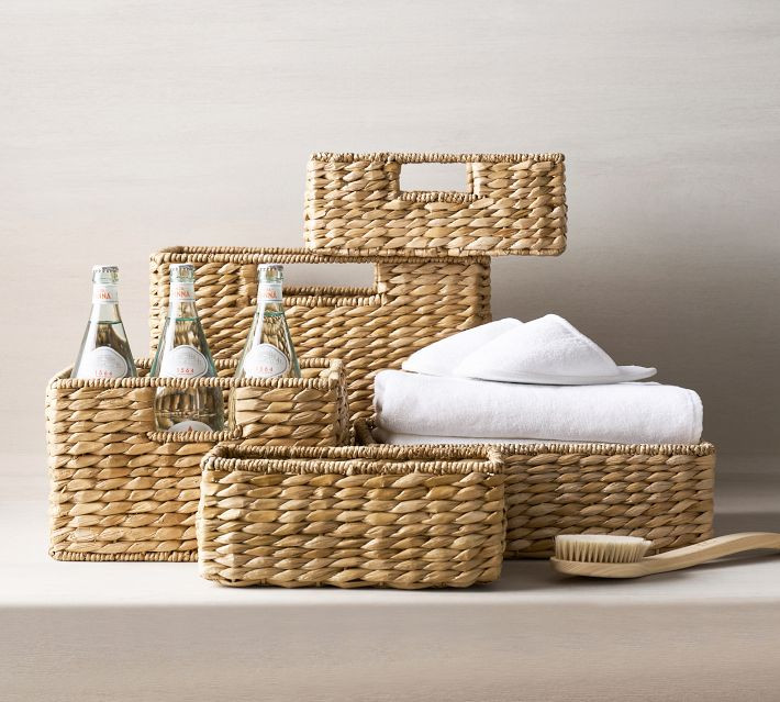 Savannah Handwoven Seagrass Basket Collection | Pottery Barn (US)