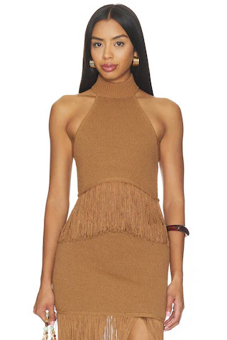 Chrissa Halter Fringe Crop Top
                    
                    Lovers and Friends | Revolve Clothing (Global)