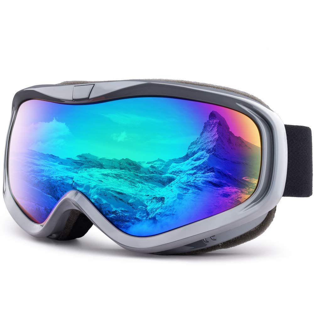 Snowledge Ski Snowboard Goggles with UV400 Protection, Skiing Snowboarding Goggles of Dual Lens w... | Amazon (UK)