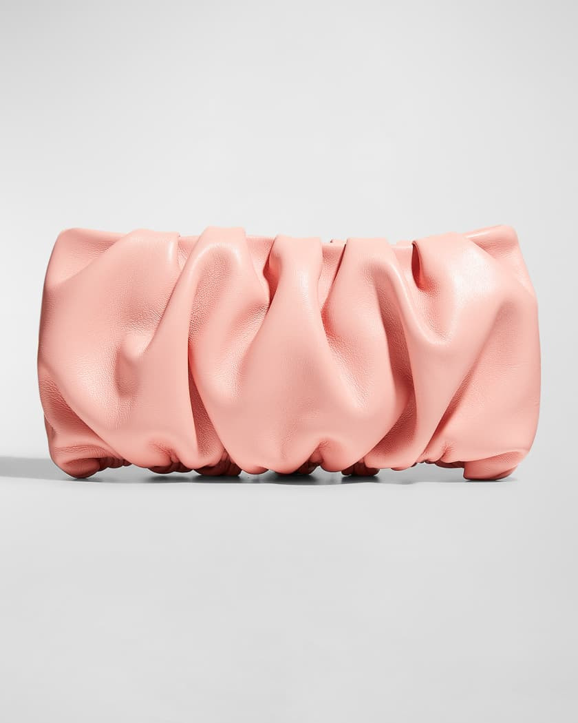 Staud Bean Convertible Leather Clutch Bag | Neiman Marcus