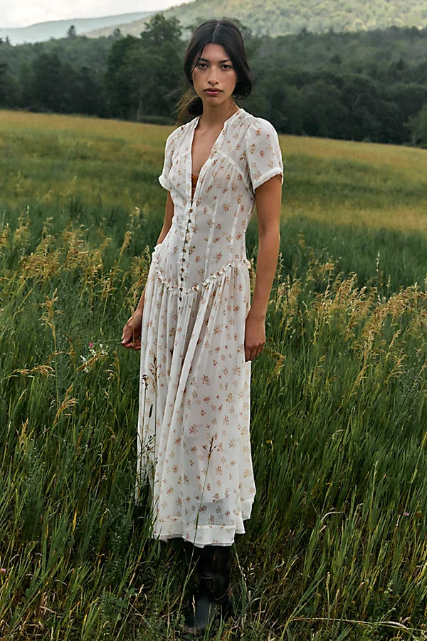Falling Petals Maxi Dress | Free People (Global - UK&FR Excluded)