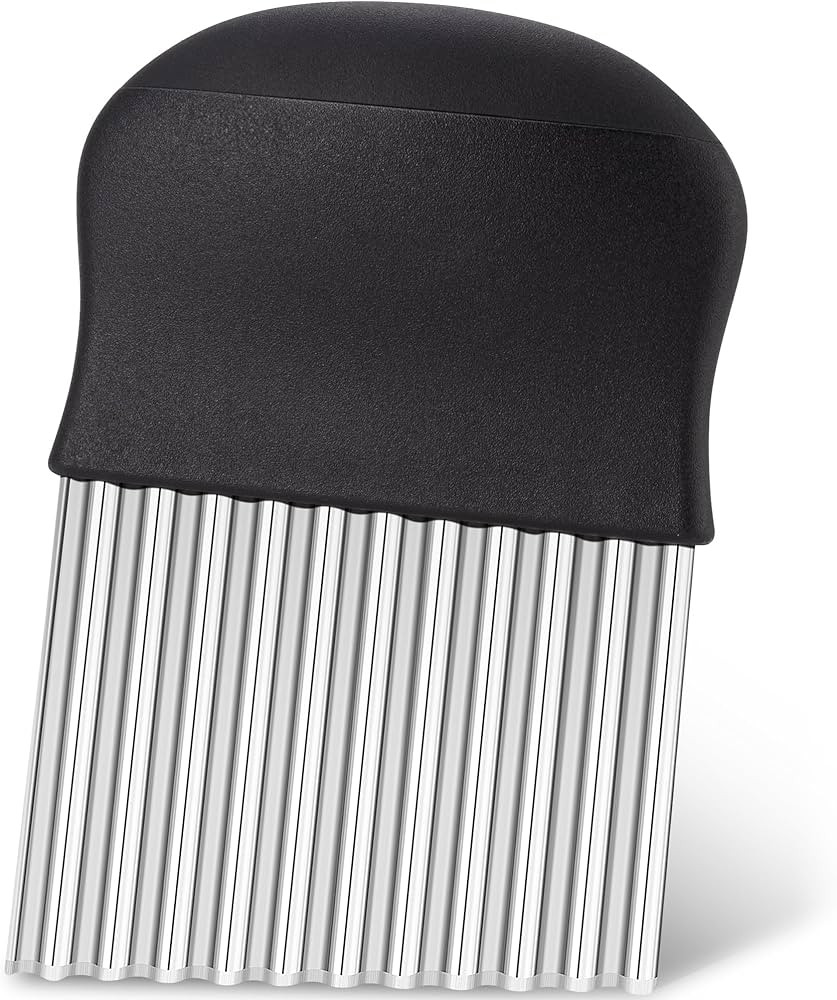 Rainspire Crinkle Cutter for Veggies, Crinkle Cutter Knife Stainless Steel, Veggie Cutter for Pot... | Amazon (US)