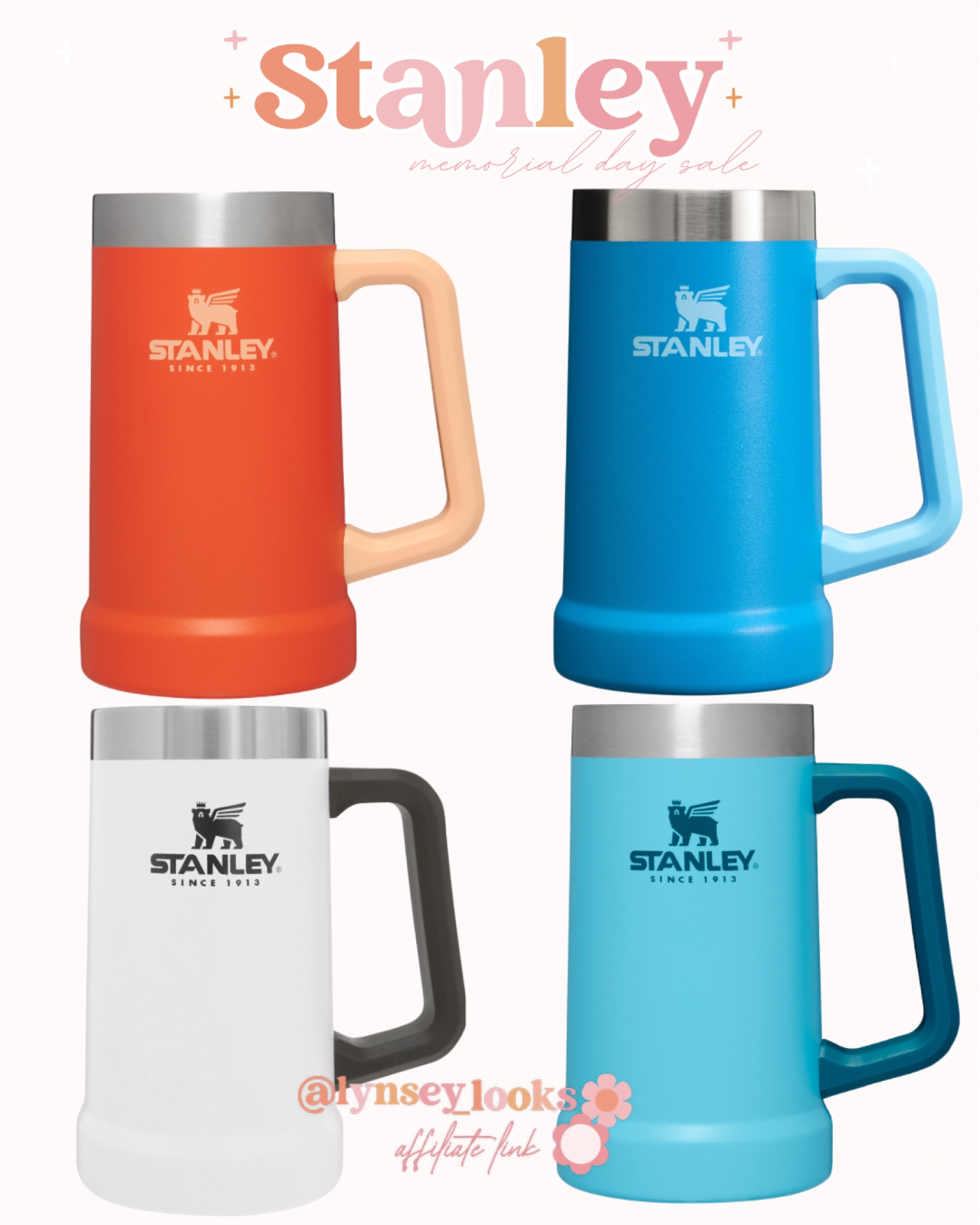 Stanley Memorial Day Sale- CODE- MEMORIALDAY 35% off 

Father’s Day Present | Beer Stein | Stein Mug | Stanley Mug | Stanley Sale | Mug Sale | Father’s Day Gift Guide 

#LTKSaleAlert #LTKMens #LTKGiftGuide