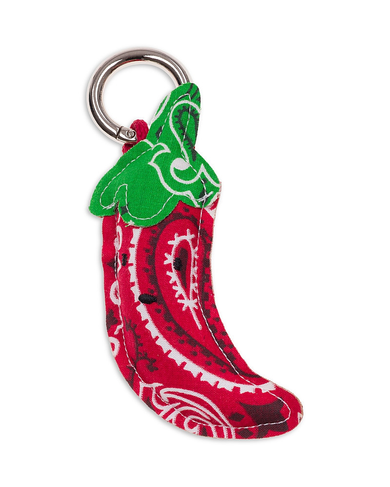 Call it By Your Name Spicy Paisley Cotton Pepper Bag Charm